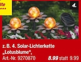 Solar-Lichterkette "Lotusblume" im Angebot bei toom Baumarkt in Soest Solar-Lichterkette "Lotusblume" Angebote bei toom Baumarkt Soest für 8,99 €