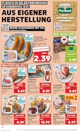 Aktueller Kaufland Prospekt mit Bratwurst, "Aktuelle Angebote", Seite 24
