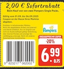 Pampers Single Packs Angebot in Riepsdorf Pampers Single Packs im aktuellen Prospekt bei EDEKA in Riepsdorf