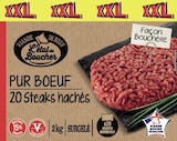 20 steaks hachés pur bœuf - L'étal du Boucher en promo chez Lidl Roanne à 19,99 €