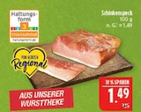 Aktuelle Schweinefleisch Angebote bei Marktkauf in Fürth Aktuelles Shinkenspeck Angebot bei Marktkauf in Fürth ab 1,49 €