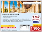 Rundreise Andalusien von trendtours Touristik GmbH im aktuellen Netto Marken-Discount Prospekt