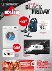 Catalogue Multimédia & Electroménager Extra en cours à Éguilles et alentours, "En avant avec le BLACK FRIDAY", 8 pages, 25/11/2024 - 07/12/2024