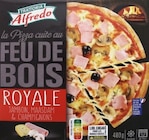 Pizza cuite au feu de bois royale - Trattoria Alfredo - Lidl à Antibes Pizza cuite au feu de bois royale - Trattoria Alfredo en promo chez Lidl Antibes à 1,87 €