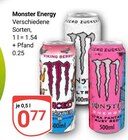 Aktuelles Monster Energy Angebot bei GLOBUS in Duisburg ab 0,77 €