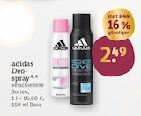 Deospray Angebote von adidas bei tegut Nordhausen für 2,49 €