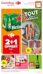 Prospectus Carrefour Market à Villesèque-des-Corbières, "Tout pour le barbecue", 16 pages, 29/04/2024 - 12/05/2024