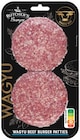 Wagyu Beef Burger Patties Angebote von Butcher's Burger bei REWE Essen für 5,55 €