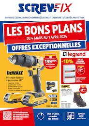 Prospectus Screwfix à Villeneuve-d'Ascq, "LES BONS PLANS", 16 pages, 04/03/2024 - 01/04/2024