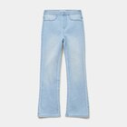 Jegging bootcut taille élastiquée denim triple stone fille dans le catalogue La Halle