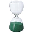 Deko-Sanduhr Klarglas/grün 15 cm von EFTERTÄNKA im aktuellen IKEA Prospekt für 7,99 €