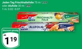 Frischhaltefolie im Angebot bei GLOBUS in Gotha Frischhaltefolie Angebote von Jeden Tag bei GLOBUS Gotha für 1,19 €