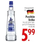 Vodka Angebote von Puschkin bei EDEKA Straubing für 5,99 €