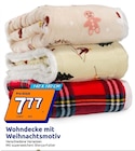 Wohndecke mit Weihnachtsmotiv von  im aktuellen Action Prospekt für 7,77 €
