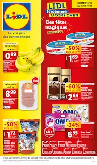 Prospectus Lidl à Vaujours, "Des fêtes magiques à prix LIDL", 85 pages de promos valables du 13/11/2024 au 19/11/2024