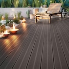 Lame de terrasse en composite(o) Neva 220 x 14,5 cm - Klikstrom en promo chez Castorama Saint-Nazaire à 8,90 €