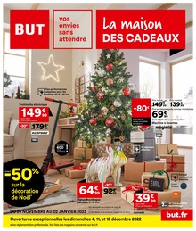 Prospectus But, "La maison des cadeaux", 36 pages, 29/11/2022 - 02/01/2023
