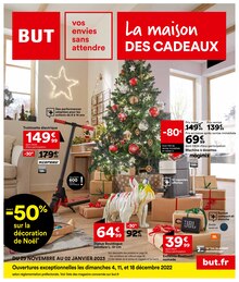 Prospectus But à Montbert, "La maison des cadeaux", 36 pages de promos valables du 29/11/2022 au 02/01/2023
