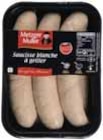 Saucisse blanche à griller aux herbes - METZGER MULLER en promo chez Intermarché Saucisse blanche à griller aux herbes - METZGER MULLER dans le catalogue Intermarché