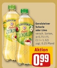 Aktuelles Schorle oder Limo Angebot bei REWE in Erlangen ab 0,99 €