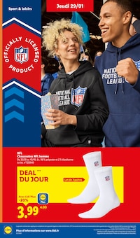 Catalogue Lidl de la semaine "Ça vaut le coup." avec 35 pages, valide du 29/01/2026 au 02/02/2026 pour Avallon et alentours Prospectus Lidl de la semaine "Ça vaut le coup." avec 35 pages, valide du 29/01/2026 au 02/02/2026 pour Avallon et alentours
