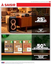 Promos JBL dans le catalogue "Restez connectés à vos envies !" de Carrefour à la page 11 Promos JBL dans le catalogue "Restez connectés à vos envies !" de Carrefour à la page 11