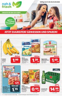 nah&frisch Prospekt der KW 35 "DER MARKT FÜR GUTES ESSEN UND TRINKEN" Aktueller nah&frisch Prospekt "DER MARKT FÜR GUTES ESSEN UND TRINKEN" Seite 1 von 7 Seiten