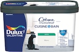 Peinture crème de couleur cuisine & bain blanc 2 l - Dulux Valentine en promo chez Mr. Bricolage Saint-Maur-des-Fossés à 37,90 €