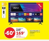 Téléviseur 40" Full HD - SCHNEIDER en promo chez Super U Tremblay-en-France à 169,00 €