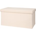 Banc de rangement en teddy XL - Action dans le catalogue Action