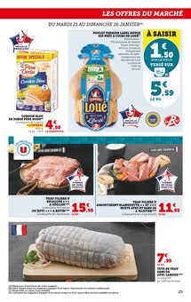 Promo Escalope De Veau dans le catalogue Super U du moment à la page 29