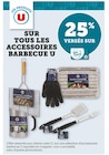 25% versés sur ma carte U sur tous les accessoires barbecue U - U en promo chez U Express Istres