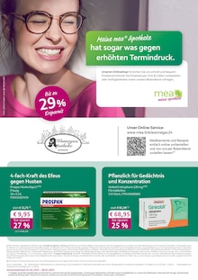 mea - meine apotheke Prospekt Unsere Februar-Angebote mit 4 Seiten