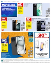 Smartphone Angebote im Prospekt "LE MOIS À VOS MARQUES, PRÊTS, PRÊTS, PARTEZ !" von Carrefour Smartphone Angebote im Prospekt "LE MOIS À VOS MARQUES, PRÊTS, PRÊTS, PARTEZ !" von Carrefour auf Seite 74