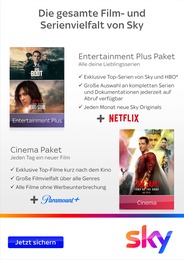 Fernseher im Sky Prospekt Fernseher im Sky Prospekt Sky Serien & Netflix auf S. 3