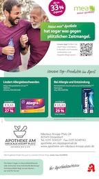 mea - meine apotheke Prospekt für Düsseldorf: "Unsere April-Angebote", 4 Seiten, 01.04.2026 - 30.04.2026