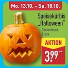 Speisekürbis "Halloween" bei ALDI Nord im Ostseebad Heringsdorf Prospekt für 3,99 €