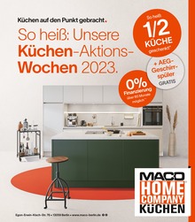 MACO-Möbel und Küchen Prospekt "Küchen auf den Punkt gebracht!" für Oranienburg, 16 Seiten, 17.03.2023 - 15.04.2023 MACO-Möbel und Küchen Prospekt "Küchen auf den Punkt gebracht!" für Oranienburg, 16 Seiten, 17.03.2023 - 15.04.2023