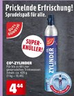 CO²-ZYLINDER von GUT & GÜNSTIG für 4,44 € bei E center im Angebot CO²-ZYLINDER von GUT & GÜNSTIG im aktuellen E center Prospekt