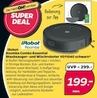 Roomba Combo Essential Staubsauger- und Wischroboter Y011040 schwarz bei Netto mit dem Scottie im Prospekt "" für 199,00 €