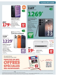 Prix et réduction Téléphone dans le prospectus Auchan Hypermarché en cours Offre Téléphone dans le catalogue Auchan Hypermarché du moment à la page 37