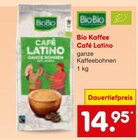 Bio Kaffee Café Latino von BioBio im aktuellen Netto Marken-Discount Prospekt für 14,95 €