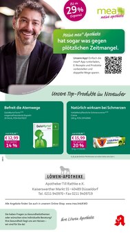 Aktueller mea - meine apotheke Prospekt "Unsere November-Angebote" für Düsseldorf Aktueller mea - meine apotheke Prospekt für Düsseldorf mit Seiten
