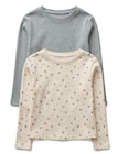 Lot de 2 t-shirts fille à Carrefour dans La Tour-d'Auvergne Lot de 2 t-shirts fille à Carrefour dans La Tour-d'Auvergne