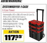Systemkoffer E-Case von Einhell im aktuellen OBI Prospekt