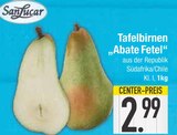Tafelbirnen „Abate Fetel“ im EDEKA Prospekt Tafelbirnen „Abate Fetel“ von SanLucar im aktuellen EDEKA Prospekt für 2,99 €