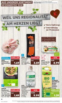 Milch im Kaufland Prospekt "KNÜLLER" mit 44 Seiten (Heidelberg)