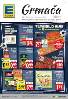 EDEKA Prospekt der Woche "Aktuelle Angebote" Seite 1, 06.07.2026 bis 11.07.2026 für Castrop-Rauxel Aktueller EDEKA Prospekt "Aktuelle Angebote" Seite 1 von 24 Seiten für Castrop-Rauxel