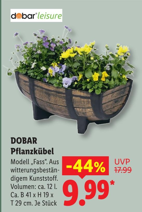 Pflanzkübel Modell Fass