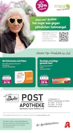 Apotheke Prospekt von mea - meine apotheke in Mannheim Aktueller mea - meine apotheke Apotheken Prospekt für Mannheim: Unsere Juli-Angebote mit 4} Seiten, 01.07.2025 - 31.07.2025